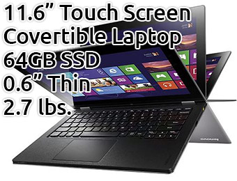 $300 off + $50 Gift Card w/ Lenovo IdeaPad Yoga 11.6" Laptop
