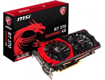 $35 off MSI R7 370 GAMING 4G Graphics Card