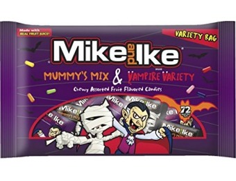 88% off Mike and Ike Variety Packs Bags, 36 Ounce (Pack of 12)
