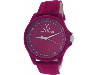 84% off ToyWatch Women's Fuchsia Genuine Leather Watch
