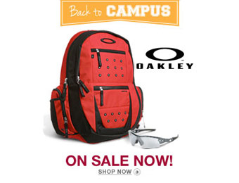Back to School Sale deals on Oakley sunglasses, bags & accessories