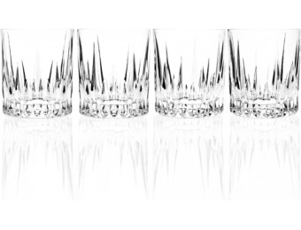 61% off Godinger Barware Aberdeen Double Glasses, Set of 4