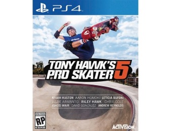 63% off Tony Hawk's Pro Skater 5 (PlayStation 4)