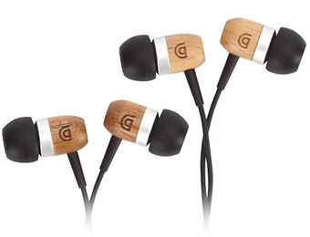 $18 off Griffin Technology WoodTones Earbud Headphones