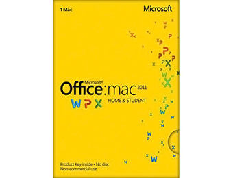 $50 off Office for Mac Home and Student 2011
