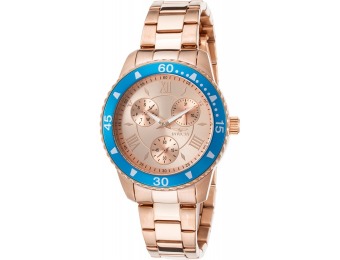 72% off Invicta Women's Angel Rose 18K Gold Plated Watch