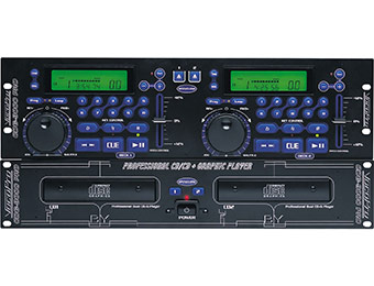 68% off Restock VocoPro Dual CD and CDG Player CDG-9000PRO