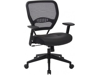 67% off SPACE Seating Professional AirGrid Leather Seat Managers Chair