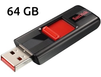 68% off SanDisk Cruzer 64 GB USB Flash Drive
