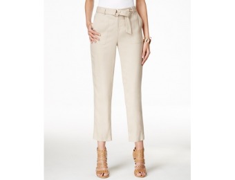 75% off Vince Camuto Belted Ankle Pants