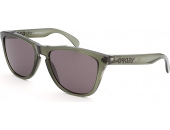 $100 off Oakley Frogskins Square Translucent Grey Sunglasses
