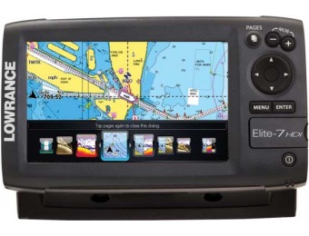 $270 off Lowrance Elite-7 HDI Gold Combo