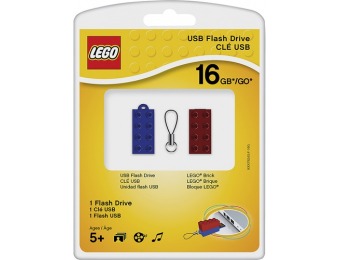 46% off PNY LEGO 16GB USB 2.0 Flash Drive
