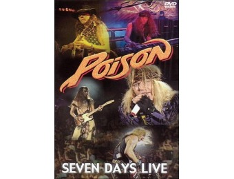 70% off Poison: Seven Days Live (DVD)