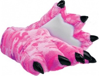 82% off Wishpets Pink Claw Slippers