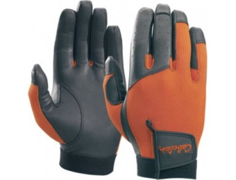 75% off Cabela's Men's Mesh-Back Shooting Gloves - Burnt Orange