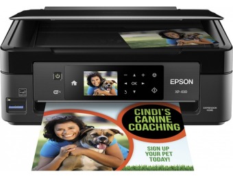 50% off Epson Expression Home XP-430 Wireless All-In-One Printer