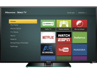 $120 off Hisense 40" LED 1080p Smart HDTV w/ Roku TV
