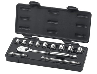 43% off GearWrench 12Pc. SAE 6Pt. Socket Set with 3/8" Drive