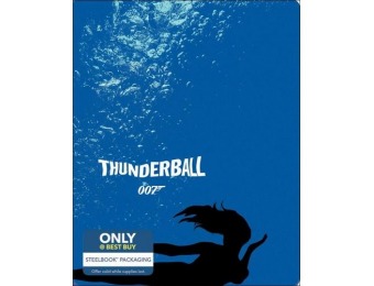 47% off Thunderball (Blu-ray) Steelbook