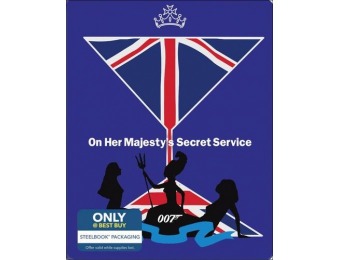 47% off On Her Majesty's Secret Service (Blu-ray) Steelbook
