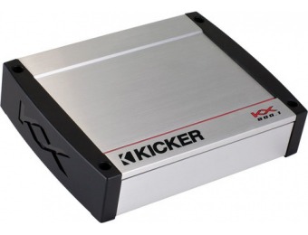 $244 off Kicker 800W Class D Mono Amplifier with Variable Crossovers
