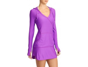 61% off Athleta Womens Wick-It Wader Coverup - Jazzy purple