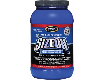 $33 off Size On Maximum Performance Mass Gainer