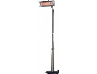 91% off Fire Sense Stainless Steel Infrared Patio Heater