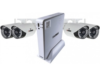 $165 off Lorex 4-Camera In/Outdoor Wireless HD Surveillance System