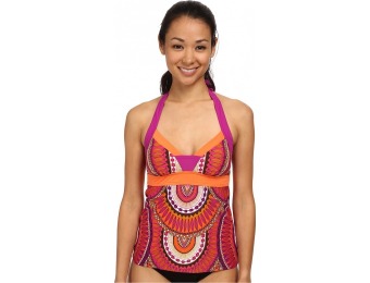 85% off Prana Isla Tankini (Fuchsia Tribe) Women's Swimwear