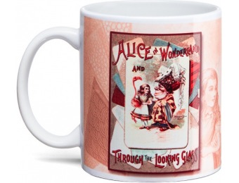 50% off Book Cover Mugs - Alice in Wonderland