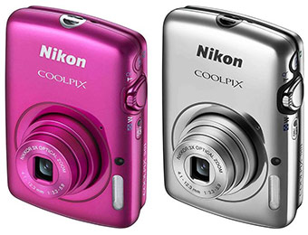 $100 off Nikon Coolpix S01 10.1-Megapixel Digital Camera