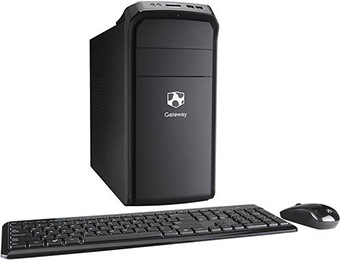 $220 off Gateway DX4870-UB2B Desktop PC (Core i3/6GB/1TB)