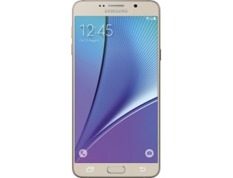 $699 off Samsung Galaxy Note 5 32GB - Gold (Verizon Wireless)