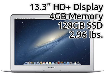 $100 off Apple MacBook Air 13.3" Laptop - (4GB/128GB SSD)