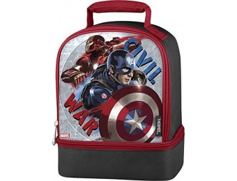 62% off Thermos Dual Lunch Kit, Captain America Civil War