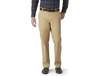 78% off Dockers Men's On The Go Straight-Leg Pants Flat-Front