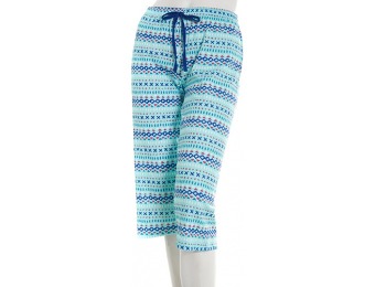 86% off Juniors Dollhouse Stripe Capri Pajama Pants
