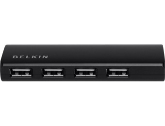 60% off Belkin 4-port USB Hub - Black