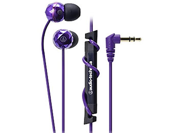 67% off Audio-Technica Purple FashionFidelity BIJOUÉ Headphones