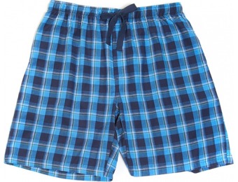 79% off IZOD Plaid Pajama Shorts - Navy