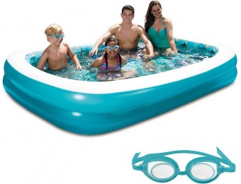 41% off Blue Wave 3D Inflatable Rectangular Family Pool