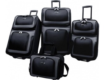 36% off U.S. Traveler New Yorker 4-Piece Luggage Set