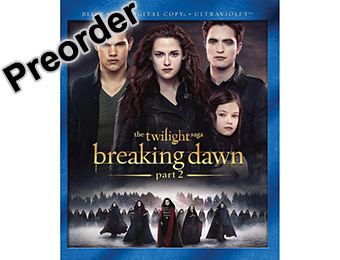 50% off Twilight Saga: Breaking Dawn Part 2 (Blu-ray + Digital)
