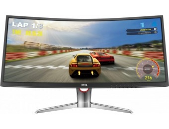 $100 off BenQ XR3501 35" Ultra Wide Curved VA Gaming Monitor