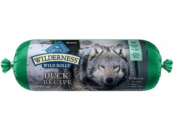 54% off Blue Buffalo Wilderness Wild Roll Duck Recipe Dog Food