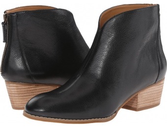 79% off Nine West Jarrad Black Leather Women's Zip Boots