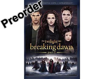 52% off Twilight Saga: Breaking Dawn Part 2 (DVD + Digital)
