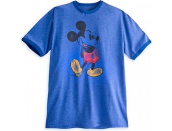 70% off Mickey Mouse Classic Ringer Tee for Men